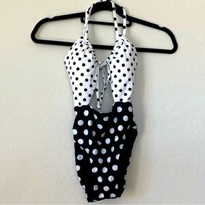 NWT Hula Honey Polka Dot One-Piece Swimsuit XS